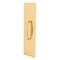 Prime-Line Door Pull Plate with Handle, Polished Brass, 4 in. x 16 in. (Single Pack) J 4578 - alternate 1